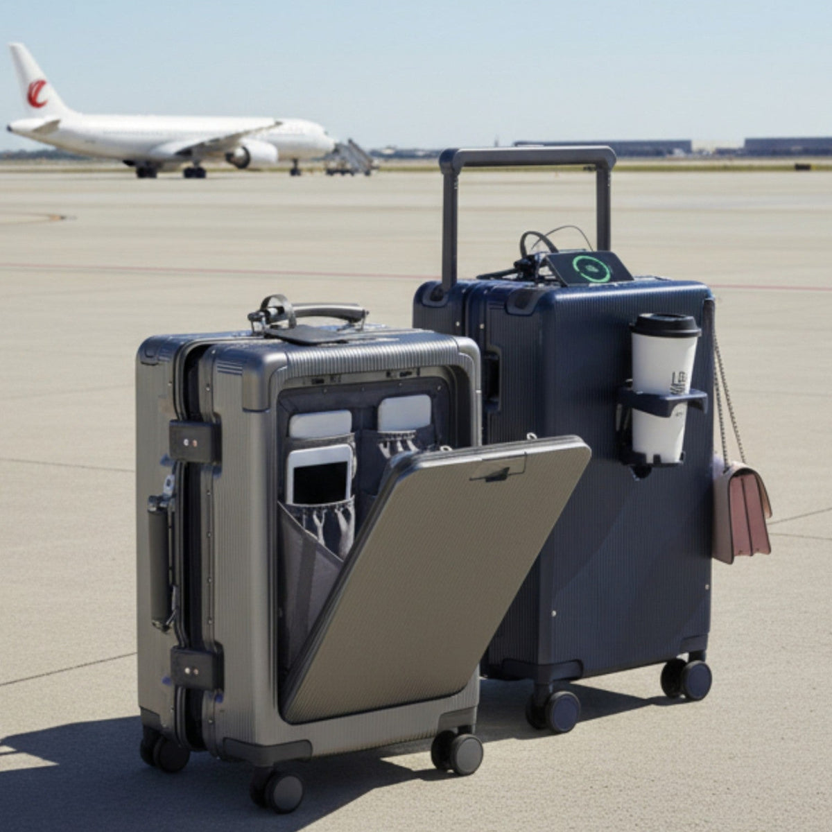 Valise Élite Premium Front Connect - MoovNext