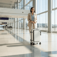 Valise Cabine Atlas Front Business Connect 20" - MoovNext
